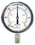2-1/2" Oil Filled Vacuum Pressure Gauge by DirectMaterial