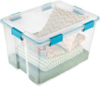 Sterilite 16-Pack Gasket Box, Weather-Resistant Storage Bins - Image 8