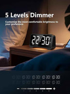 Vibrating Alarm Clock for Heavy Sleepers
