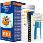 Aquarium Test Kit |150 Strips | Aquarium Test Strips 11-in-1 | Quick Accurate by AKSBTEC