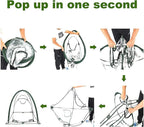 Porayhut Pop Up Greenhouse Cover Flower House, Mini Gardening Plant Sunshine - Image 8