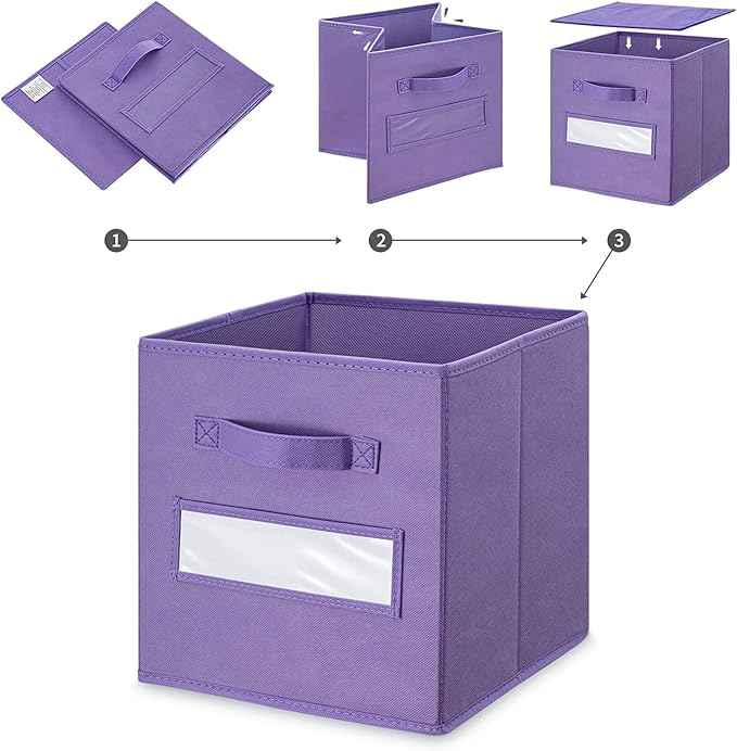 artsdi 13x13x13 storage cube bins Fabric storage cubes