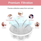 6 Pack HPro Nail Dust Collector Replacement Filters, Compatible - Image 4