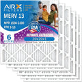 AIRX FILTERS WICKED CLEAN AIR. 20x20x1 Air Filter MERV 13 Electrostatic Pleated by AIRXFILTERSWICKEDCLEANAIR