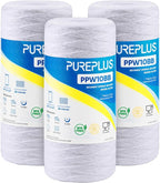 PUREPLUS 25 Micron 10 x 4.5 Whole House String Wound Sediment Filter by PUREPLUS