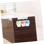 1set Wall-Mounted Sorting Trash Bin Space-Saving Recyclable Garbage Bins - Image 5