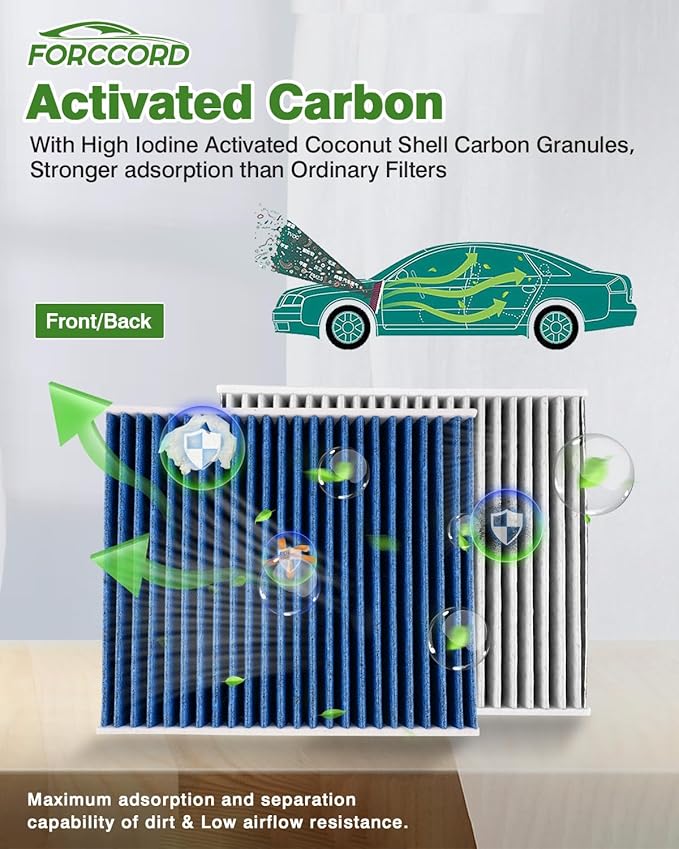 Cabin & Engine Air Filter Fit for Hyundai Sonata Gas 2015 2016 2017 2018 2019 - Image 6