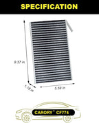 Cabin Air Filter w/Activated Carbon - Image 2