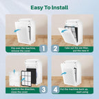 10 Pack C545 Replacement HEPA Filter Compatible - Image 9