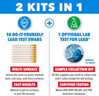 Safe Home® Lead in Solids Combo Test Kit – 10 DIY Swabs + Optional Testing at - Image 2
