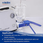 100 Pieces/Pack PTFE Disc Membrane Filters Hydrophilic 47mm Diameter 0.45µm - Image 4