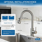 Kitchen Sink Faucet with Pull - Image 7