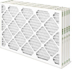 Mann+Hummel 12x24x1 MERV 8 Pleated HVAC AC Furnace Air Filters. 4 Pack. by MannHummel