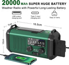 Emergency Radio-NOAA Weather Radio 20000mAh/74000mWh - Image 5