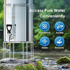 Waterdrop Water Filter Stainless Steel Stand, - Image 2