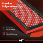 A-Premium High-performance, Pre-oiled Engine Air Filter Compatible - Image 7