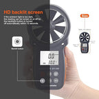 BTMETER BT-100 Handheld Anemometer, Digital Wind Speed CFM Meter Gauge Air Flow - Image 6