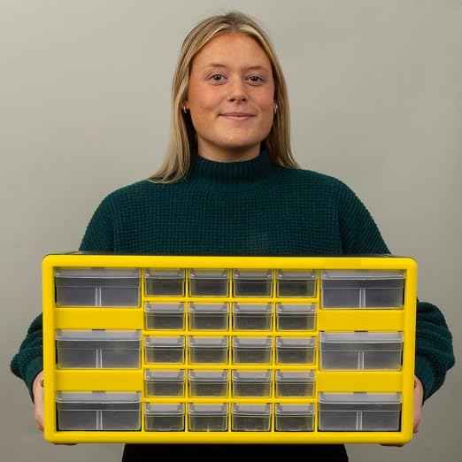 Akro-Mils 26-Drawer Plastic Drawer Storage Cabinet