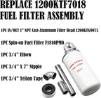 1200KTF7018 Fuel Filter 10 Micron 3/4" 18GPM 50PSI 10Micron Fuel Filtration - Image 3