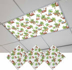 Fluorescent Light Covers for Ceiling Lights Deserts Camels Magnetic Light by Home+L6