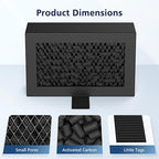 2 Pack Activated Carbon Air Filter Cartridge - Image 3