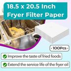 100 Pcs Fryer Filter Paper Envelope Style - Image 2