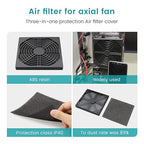 Wathai 2 Pack 120mm PC Fan Dust Filter Cover Computer Mess - Image 4