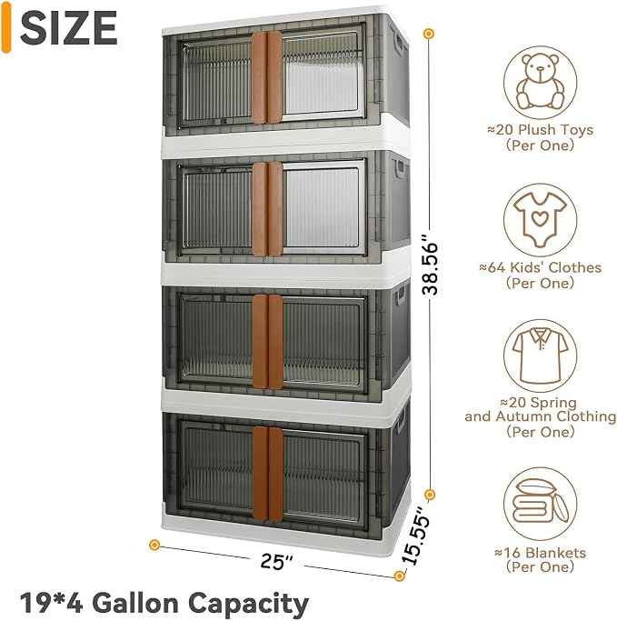 Storage Bins, Extra Large Cabinet