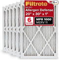 Filtrete 20x30x1 AC Furnace Air Filter, MERV 11, MPR 1000, Micro Allergen by Filtrete