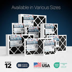 BNX TruFilter 18x24x1 MERV 12 Odor Defense AC Furnace Air Filter - Image 9