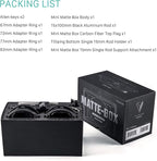 Tilta Mini Matte Box | 15mm Rod Adapter & 4 Lens Adapters | Lightweight | - Image 7
