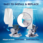 Premium Mesh Bag Replacement for PoolCent Handheld Cleaner——Leaf Eater/Leaf - Image 3