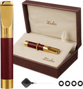 Reusable Washable Cigarette Filter Tips Mouthpiece Handcrafted Solid Wood Metal by ZOBQ