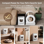 uahpet Pet Air Purifier for Home, Smoke for Large Rooms up to 2100 Ft² - Image 7