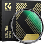 K&F CONCEPT 77mm Black Diffusion 1/4 Filter Mist Cinematic Effect Filter by KFCONCEPT