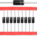 Chanzon 1N4007 Rectifier Diode 1A 1000V DO-41 Axial 4007 IN4007 1 Amp 1000 Volt by Chanzon