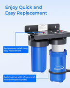 Waterdrop Whole House Water Filter, Sediment Filter Reduce Heavy Metals - Image 8