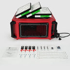 Abestorm 270 Degree Air Filtration System, Built-in Ionizer, 1080 CFM Dust - Image 8