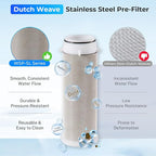 iSpring WSP-100SL Reusable Whole House Spin Down Sediment Water Filter - Image 3