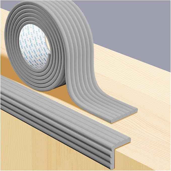 Proof Edges Corner Protector, Soft NBR Rubber Foam Adhesive Cushion, Fireplace