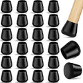 24 PCS Silicone & Felt Chair Leg Floor Protectors