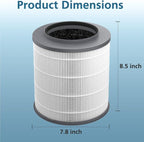 2-Pack 12030 HEPA Replacement Filter, 000 Sq. Ft. Capacity, Compatible - Image 8