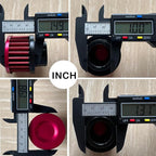 25mm Universal Air Intake Filter, Auto Breathe Filter Vent Crankcase Cleaner - Image 2