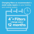 Filtrete 20x20x4, AC Furnace Air Filter, MPR 1550 DP, Healthy Living Ultra - Image 3
