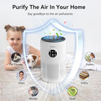 Air Purifiers for Home Pets Large Room Up to 1360 Ft², Tailulu D10 HEPA Air - Image 6