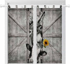 Funny Farm Animals Bedroom Curtains 72 Inch Length, Window Curtains Tab Top by Unknown