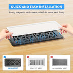 Magnetic Vent Screen Mesh Covers 3 Pack -5.5x12, Air Vent Filters - Image 5