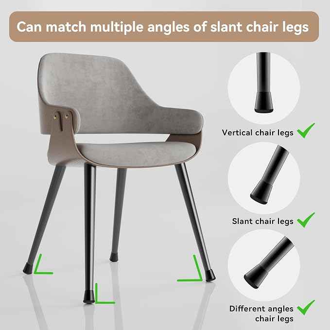 24PCS Extra Small Chair Leg Floor Protectors