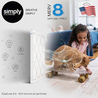 Simply 16x16x1 Air Filter, MERV 8, 12 Pack, - Image 2