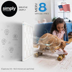 Simply 16x25x2 Air Filter, MERV 8, 4 Pack, Furnace Air Filter - Image 2